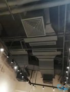 杭州阿迪達斯店鋪空調改造工程